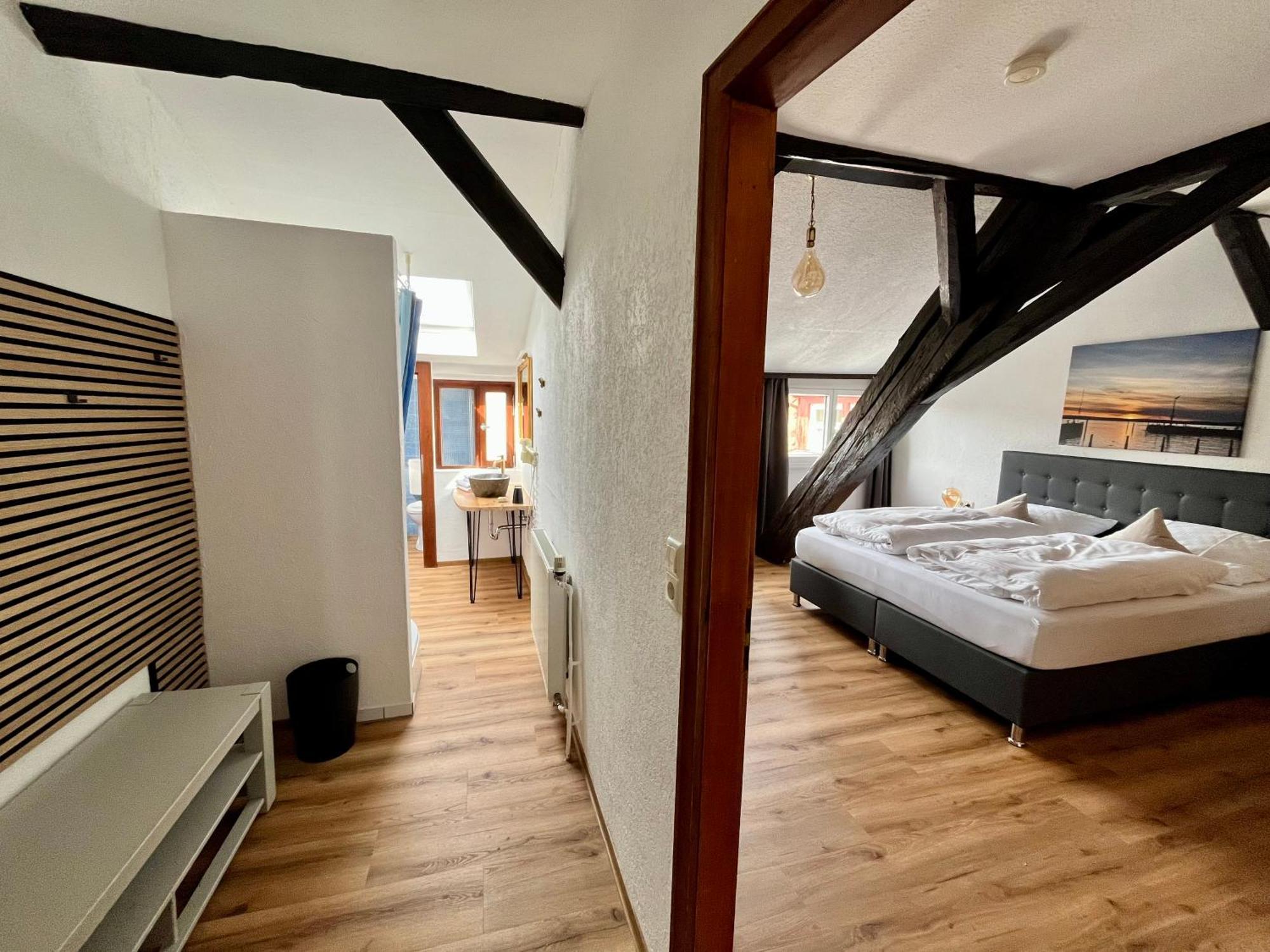 Gaestehaus Am Hafen Меерсбург Экстерьер фото